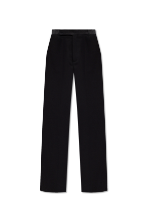 MM6 Maison Margiela Wool wide-leg pants | Women's Clothing